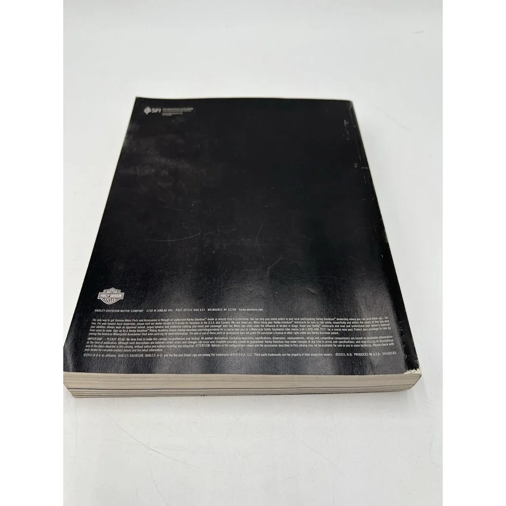 2016 Harley-Davidson Genuine Motor Parts Accessories Catalog OEM Dealer Book